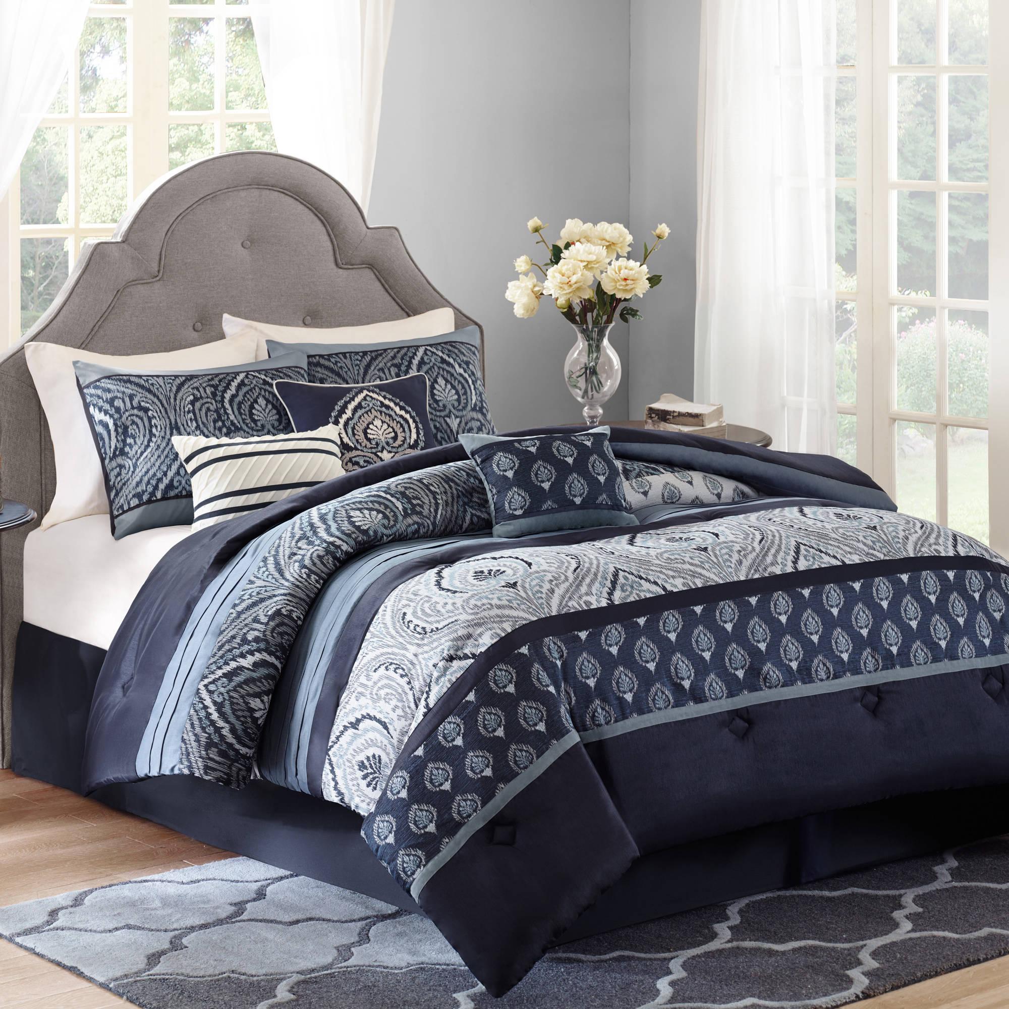 Better Homes Gardens Full Pleated Bedding Comforter Set