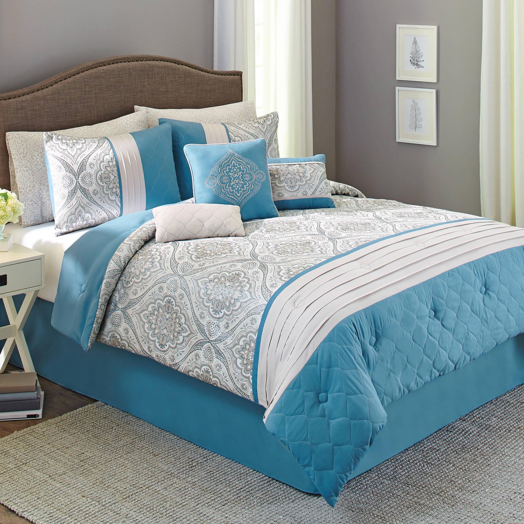Better Homes Gardens King Ikat Red Comforter Set