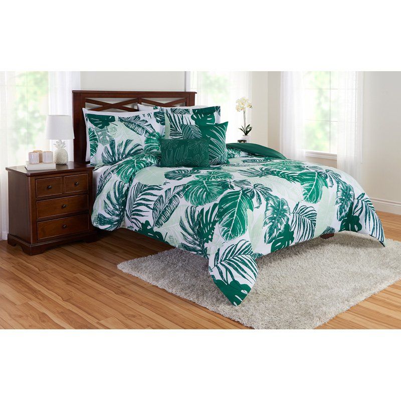 Lace Stripe Comforter Set