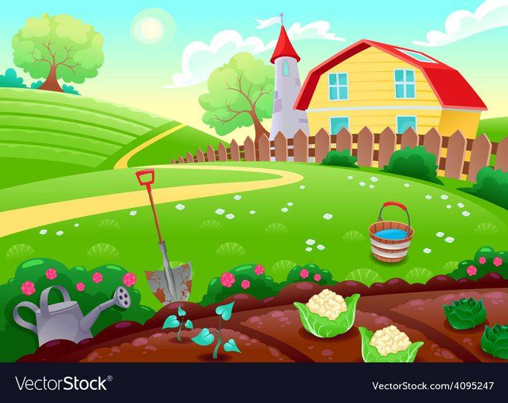 Best Vegetable Garden Illustrations