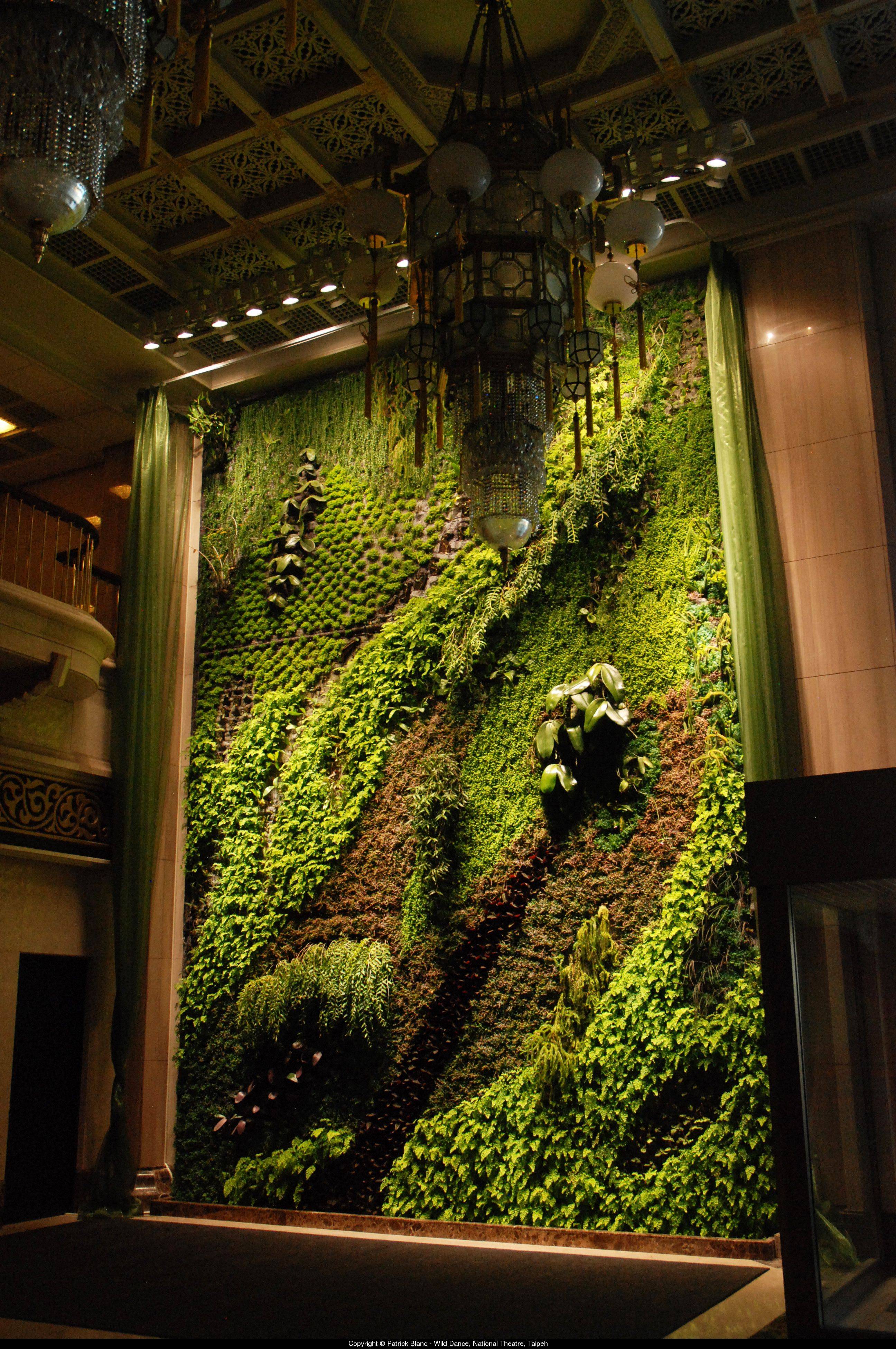 Patrick Blancs Vertical Garden