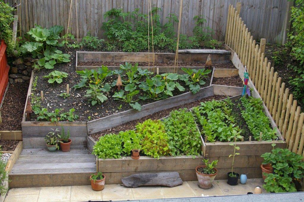 A Spacesaving Staircase Vertical Planter