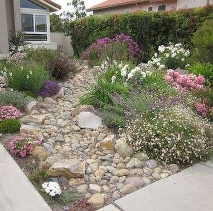 Rustic Rock Garden Landscaping Ideas