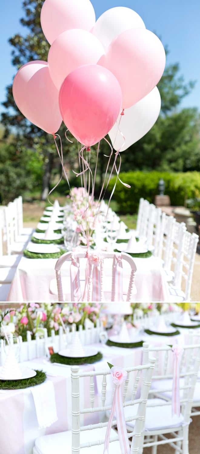 Blakelys Pink White Garden St Birthday Party