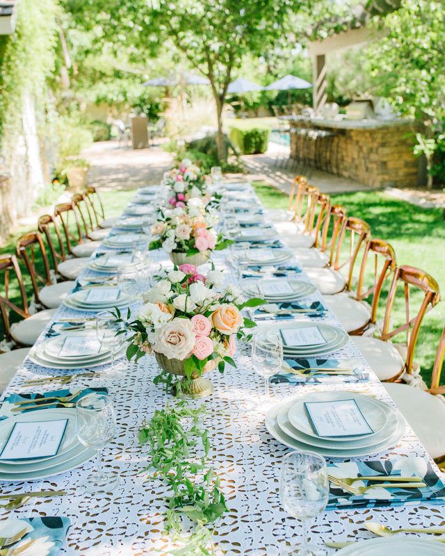 Vintage Outdoor Garden Party Decoration Ideas