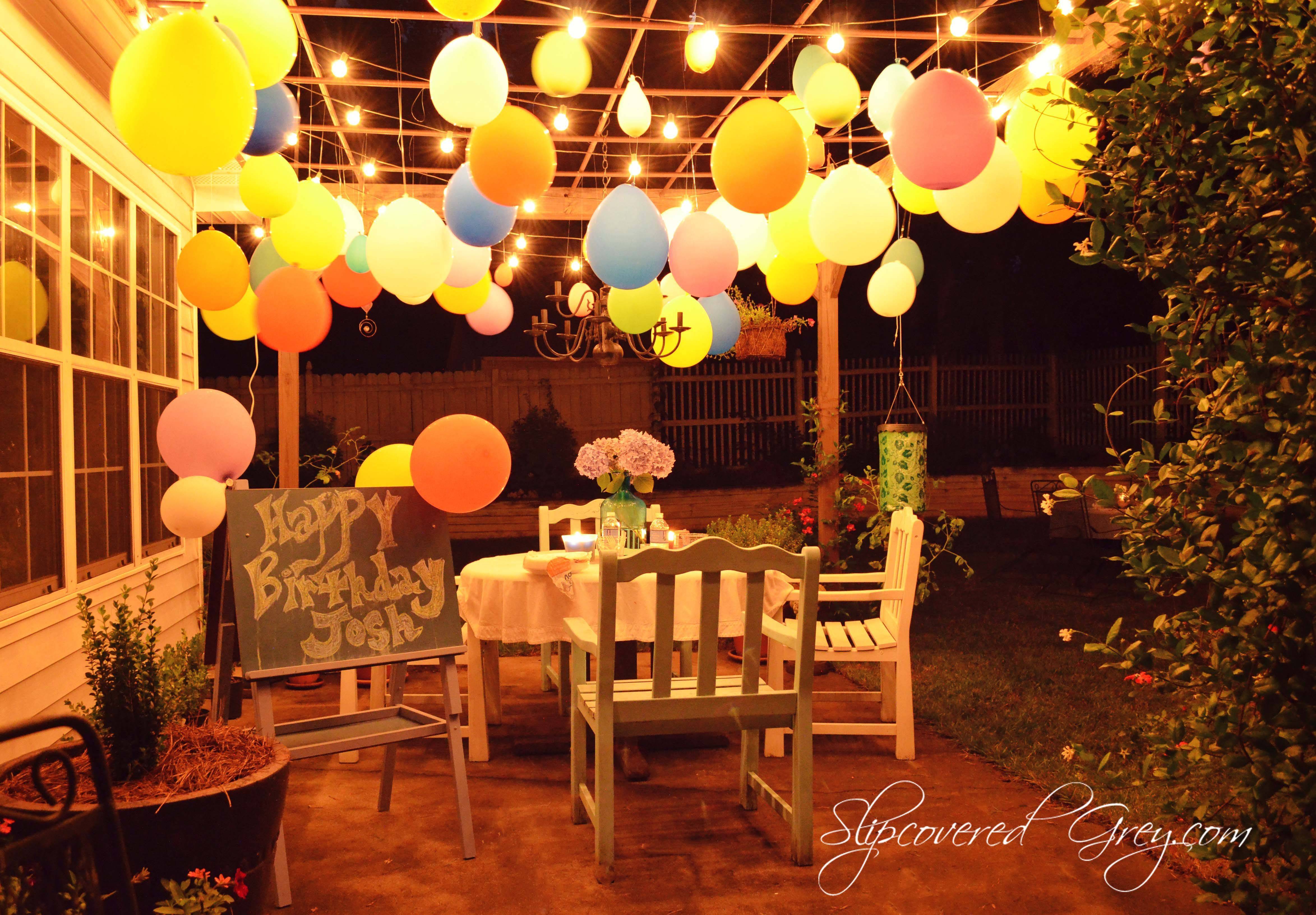 Outdoor Party Lighting