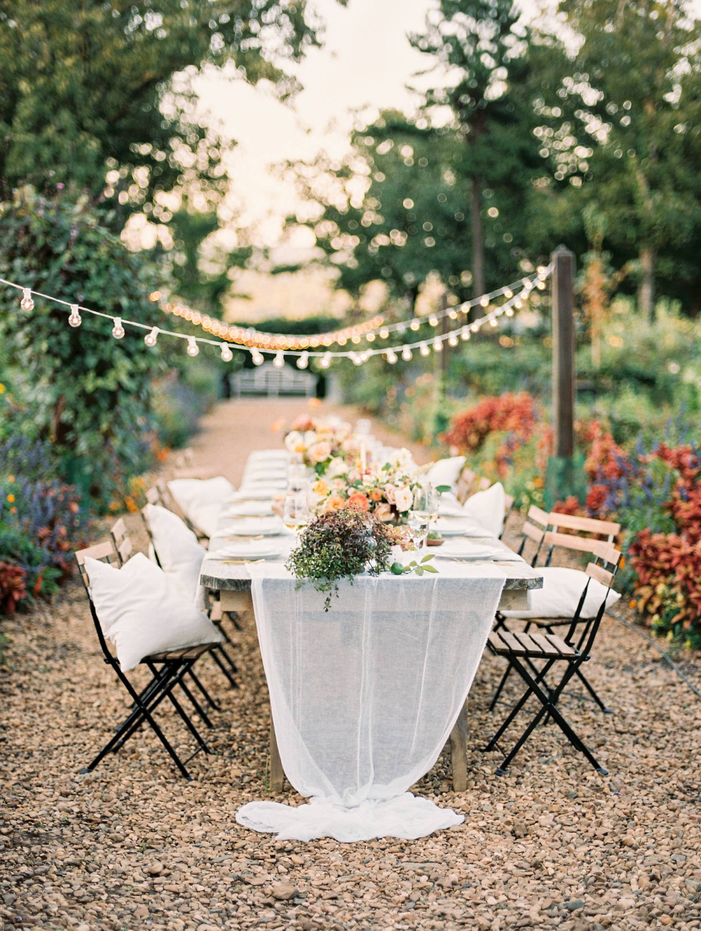 Enchanted Garden Reception Seating