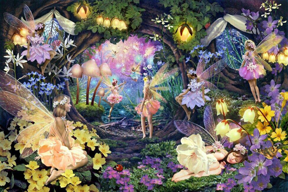 Enchanted Jungle Mural Wallpaper