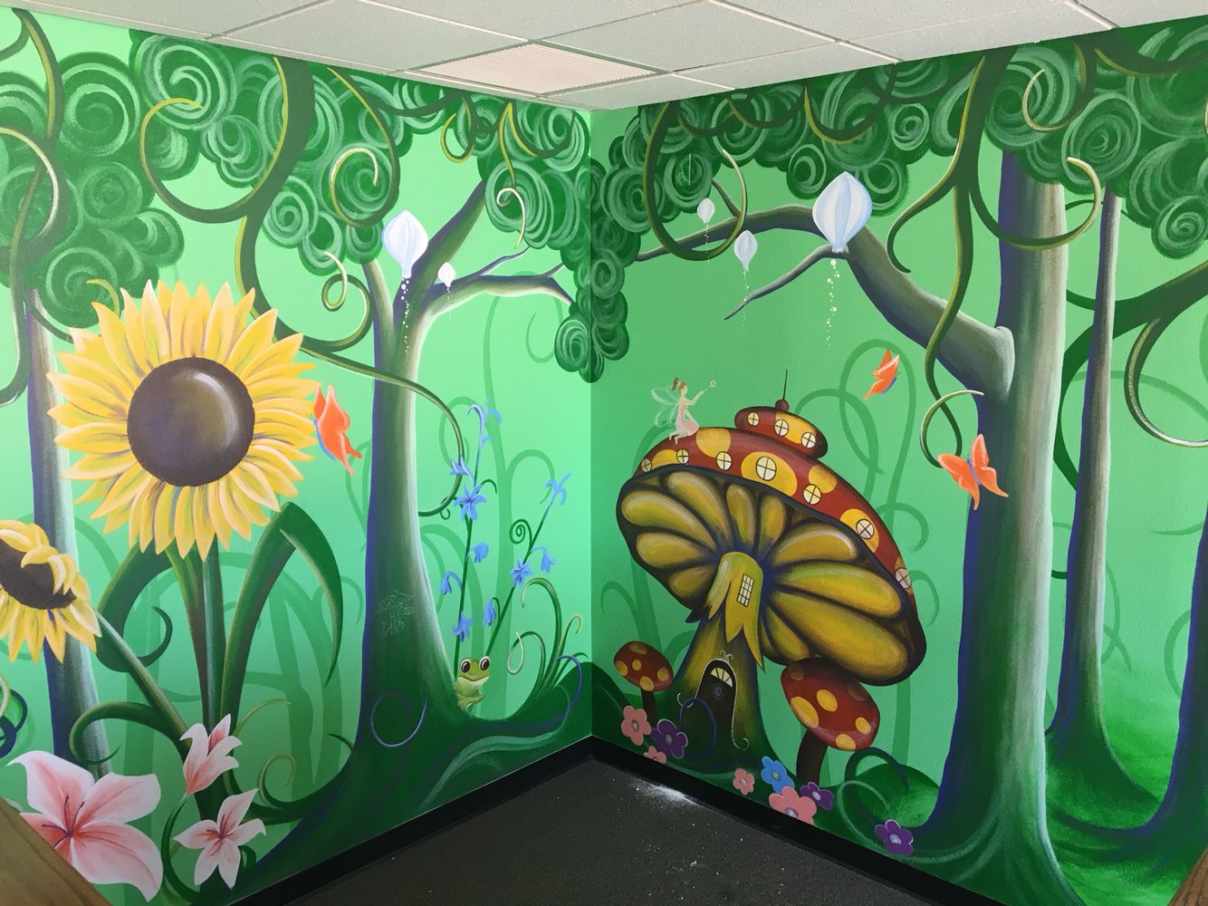 My Enchanted Forest Bedroom