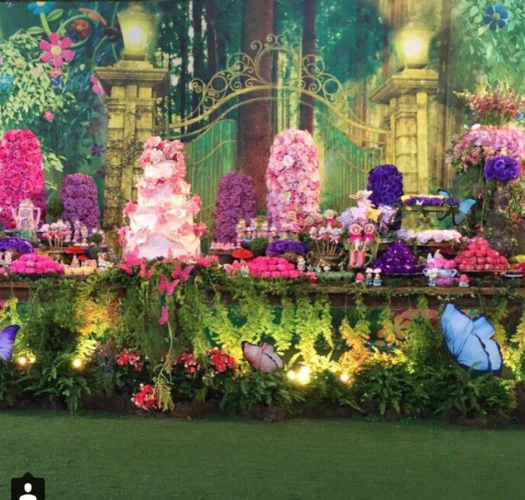 Enchanted Garden Table Decorations