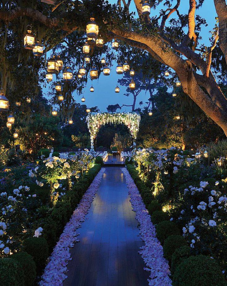 Romantic Garden Wedding Ideas
