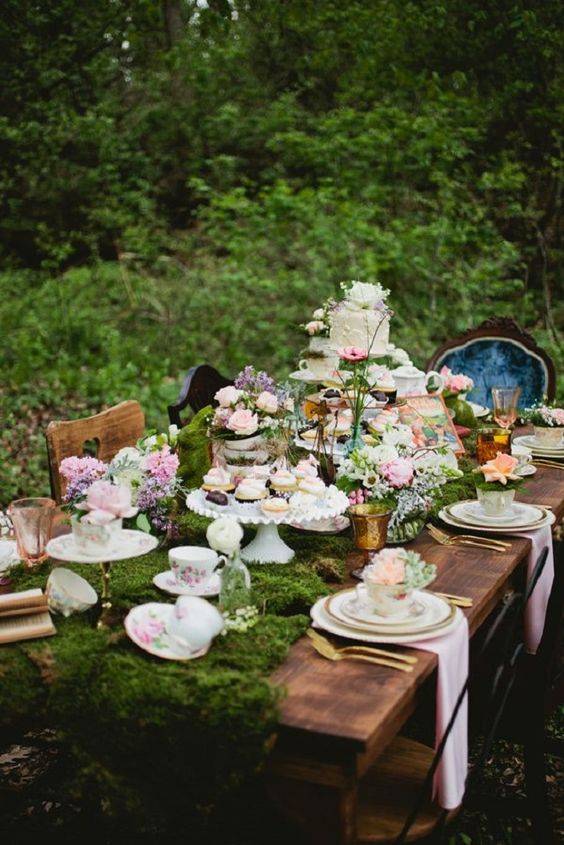 Adorable Garden Themed Bridal Shower Ideas Viswed Tea Party
