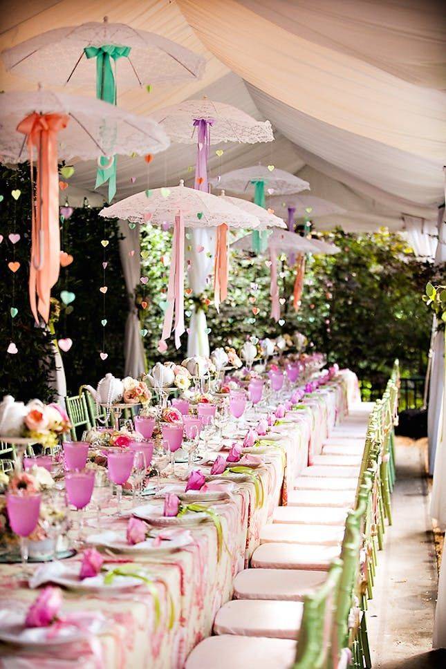 Karas Party Ideas Vintage Butterfly Garden Party