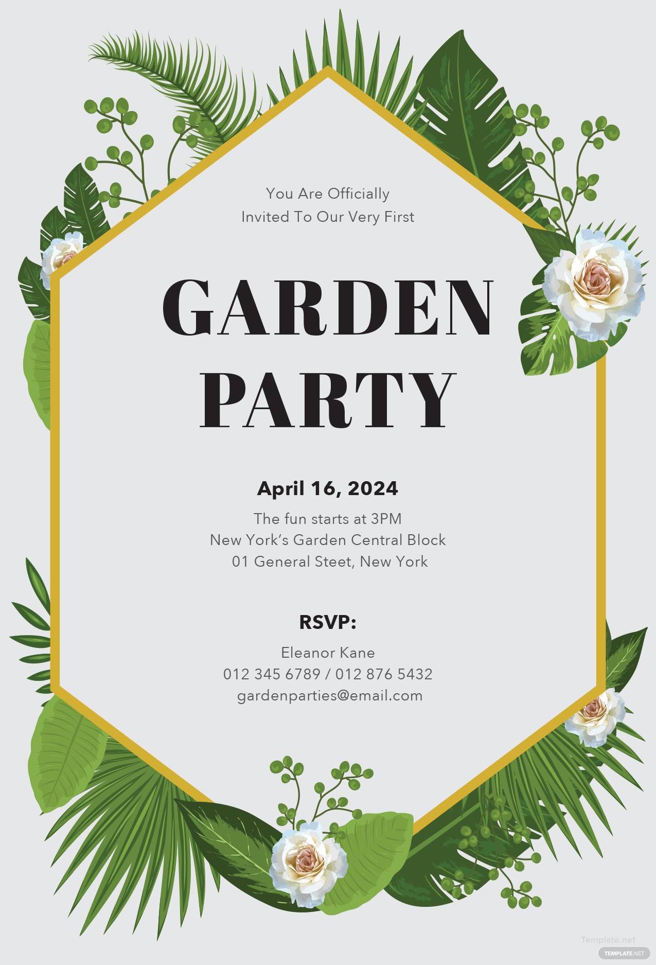 Party Invite Template