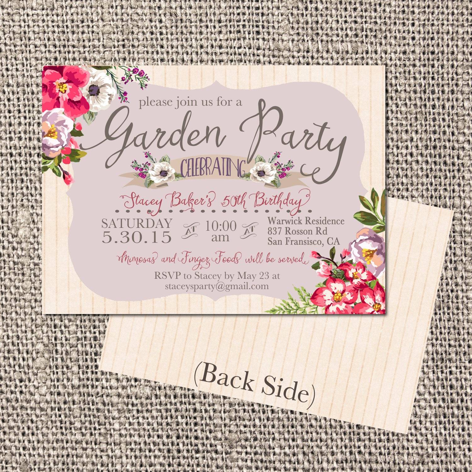 Shabby Chic Party Ideas