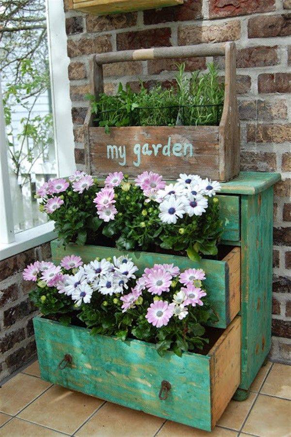 Most Beautiful Vintage Garden Decor Ideas Farm