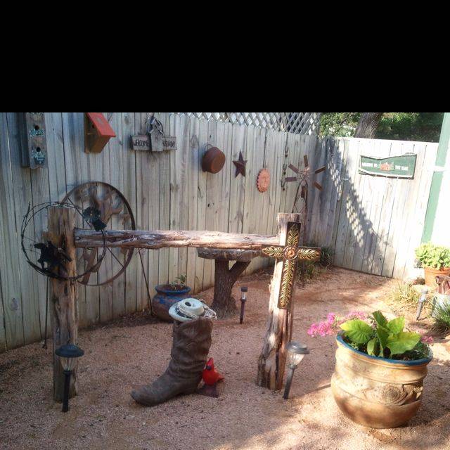 Western Decoration Western Outdoor Decor Landscaping Inspiration