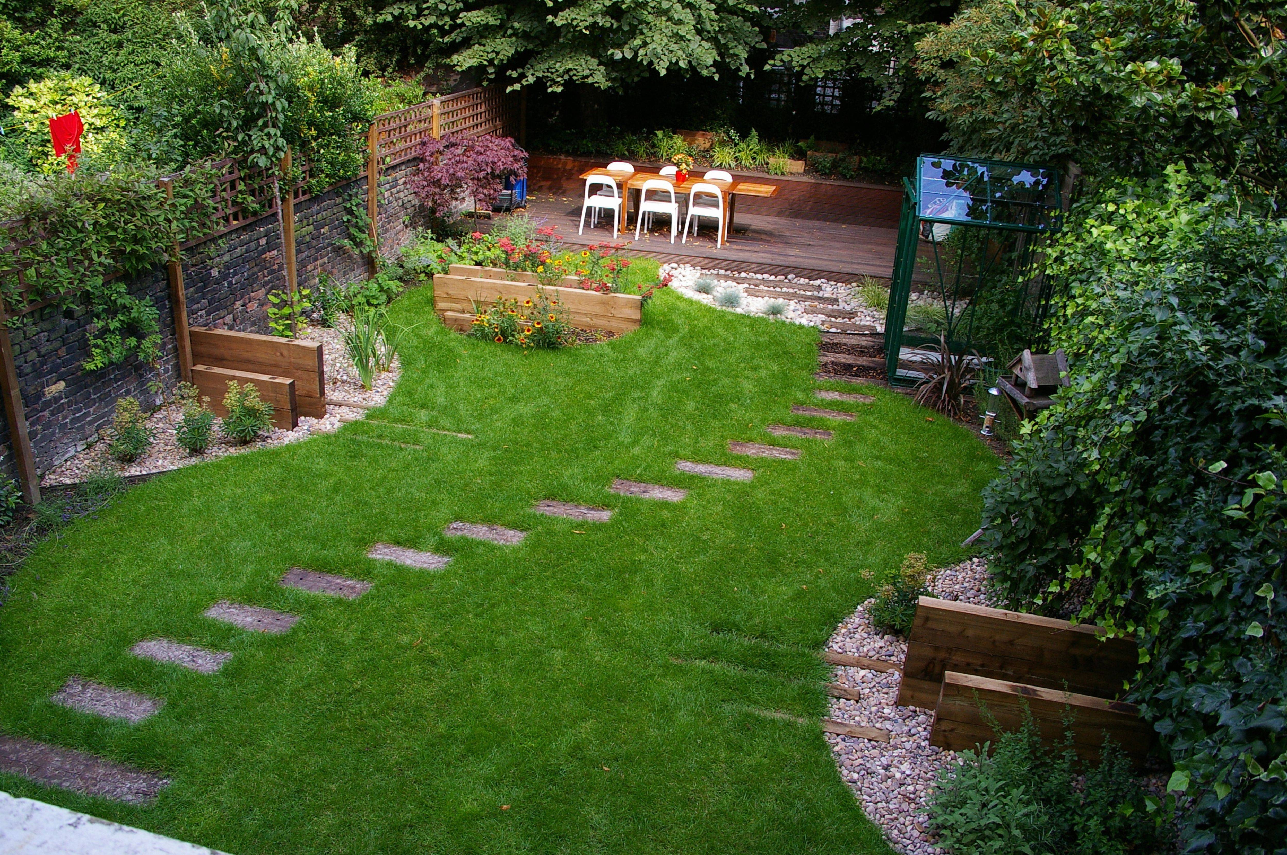 Cute Garden Backyard