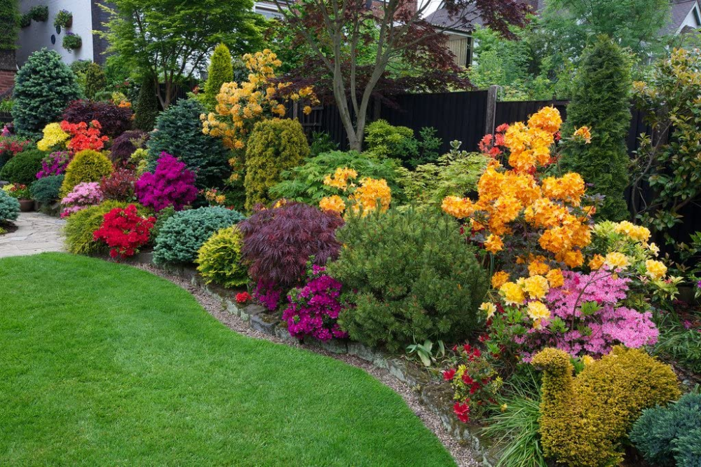 Gorgeous Garden Border Design Ideas