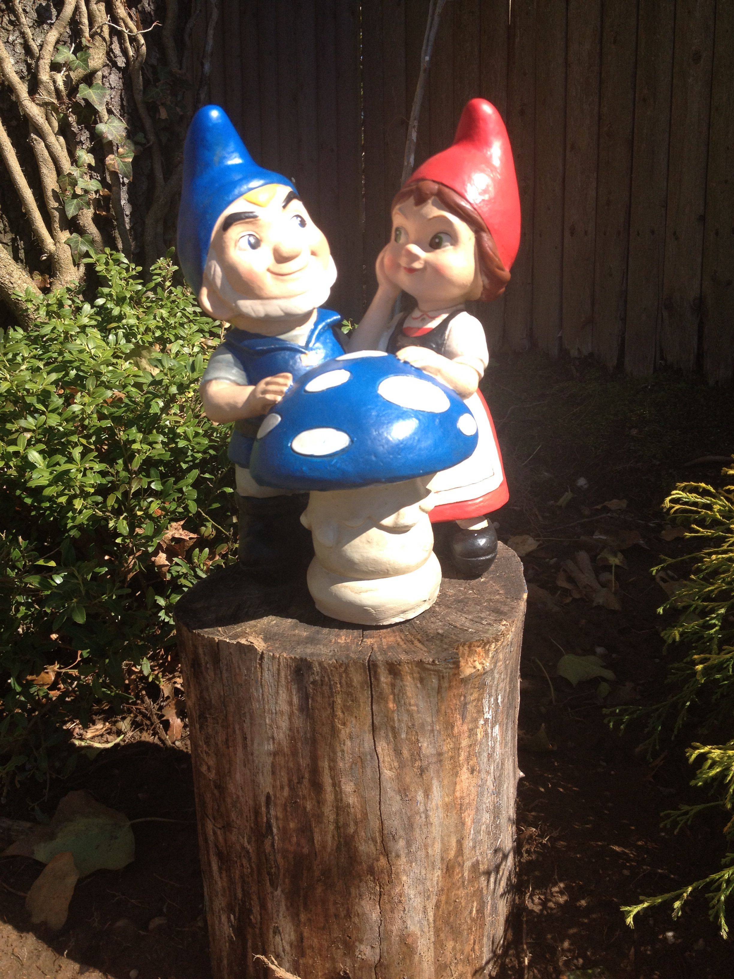Fairy Tale Miniature Gnome Piece Statue Set Fairytale Decor