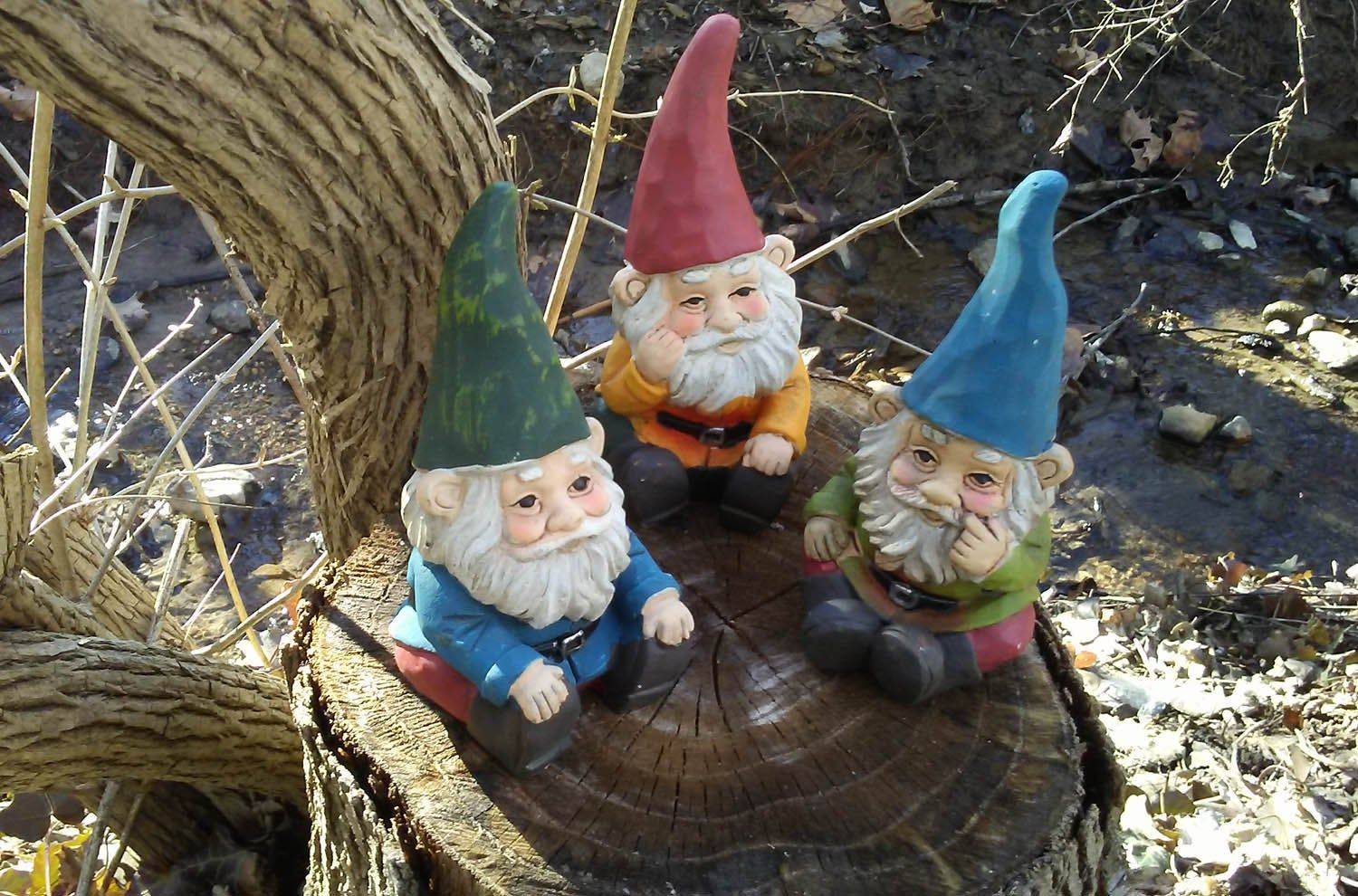 Miniature Garden Gnome Set Table Decor Home Decor Factory Direct