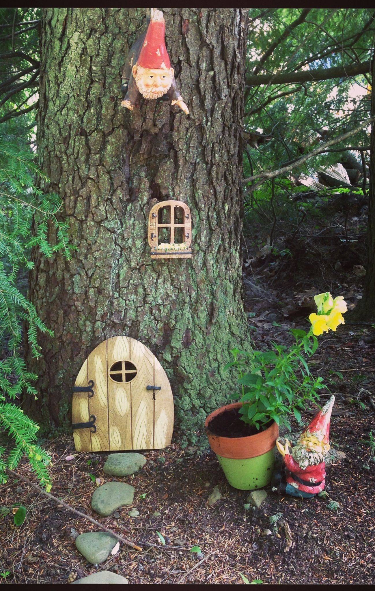 This Spring Gnome Statues
