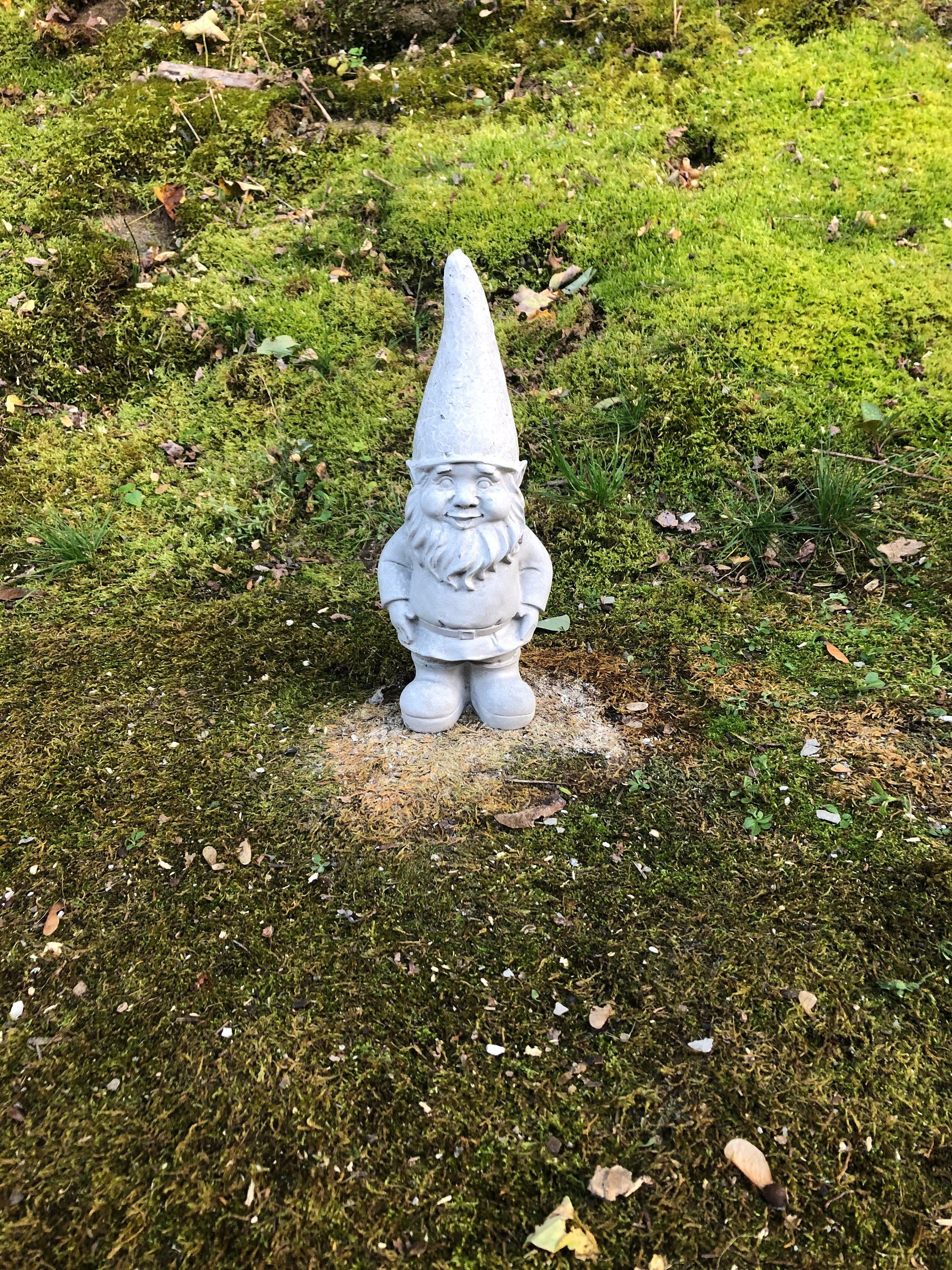 Gnome Planter Cement Statue