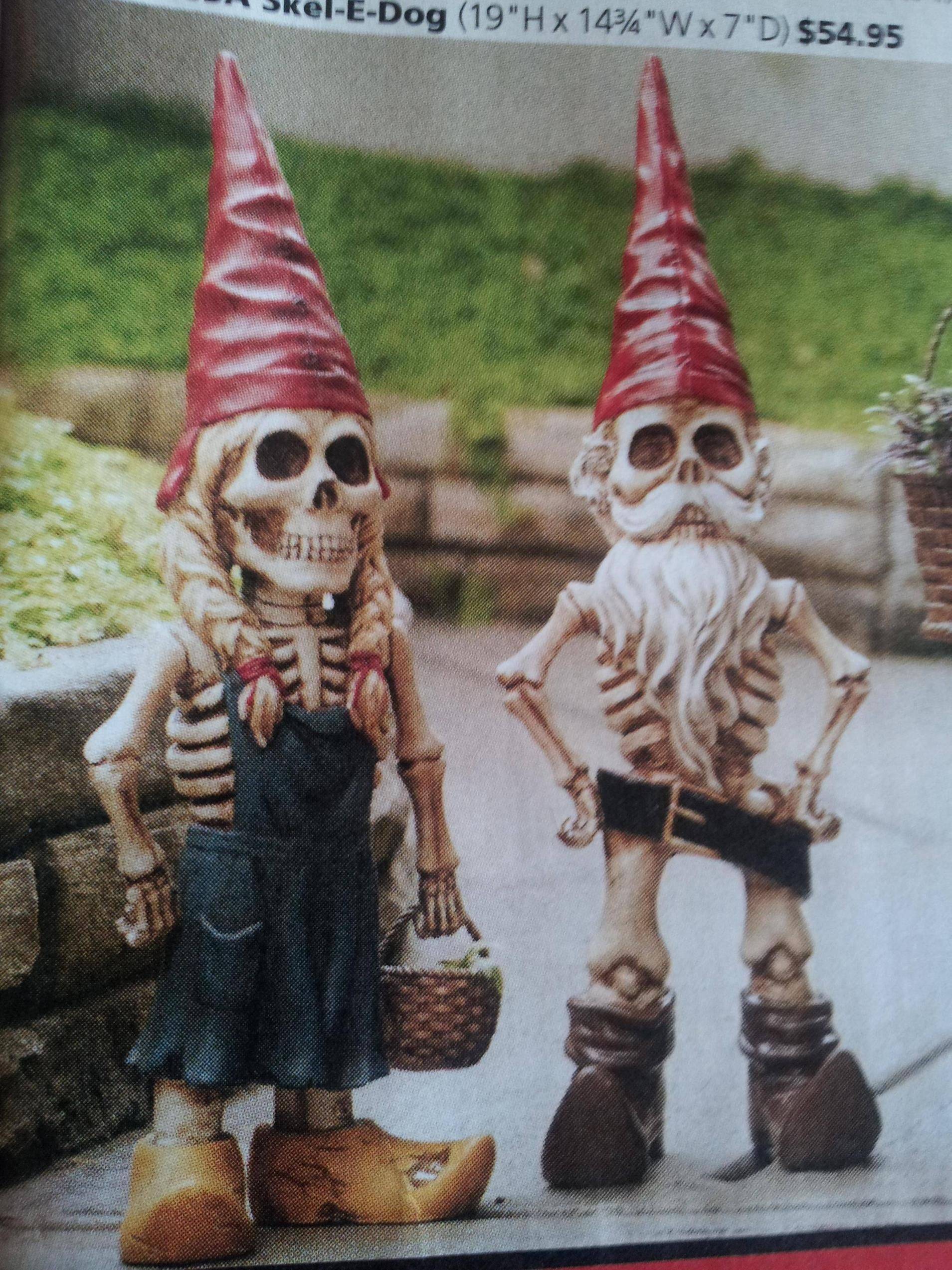 The Garden Gnome Shelf Sitter Statue