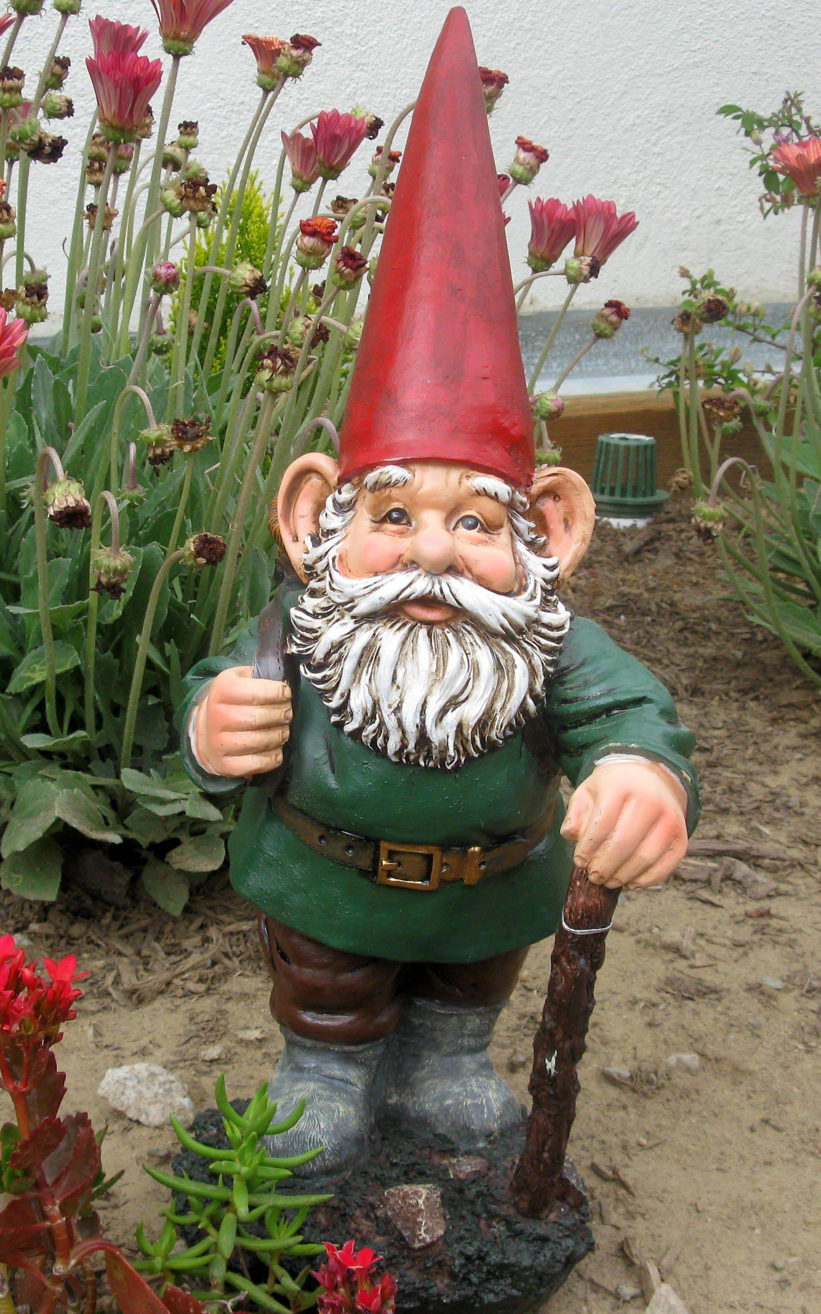 Tall Garden Gnome Statues Garden Gnome Yard Art Gnome Statue Gnome