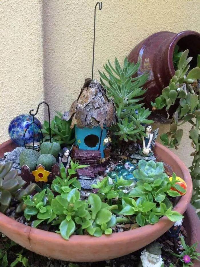 Almost Done Fairy Garden