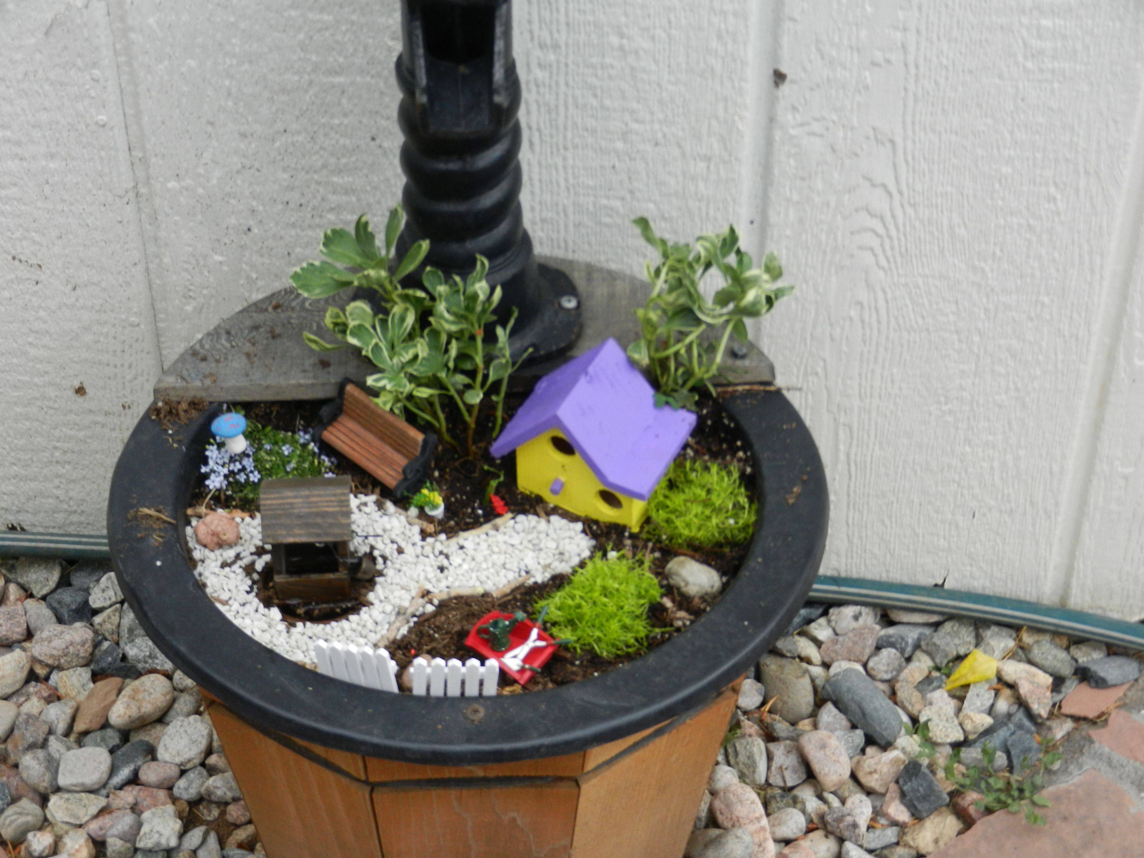 Forest Themed Fairy Garden