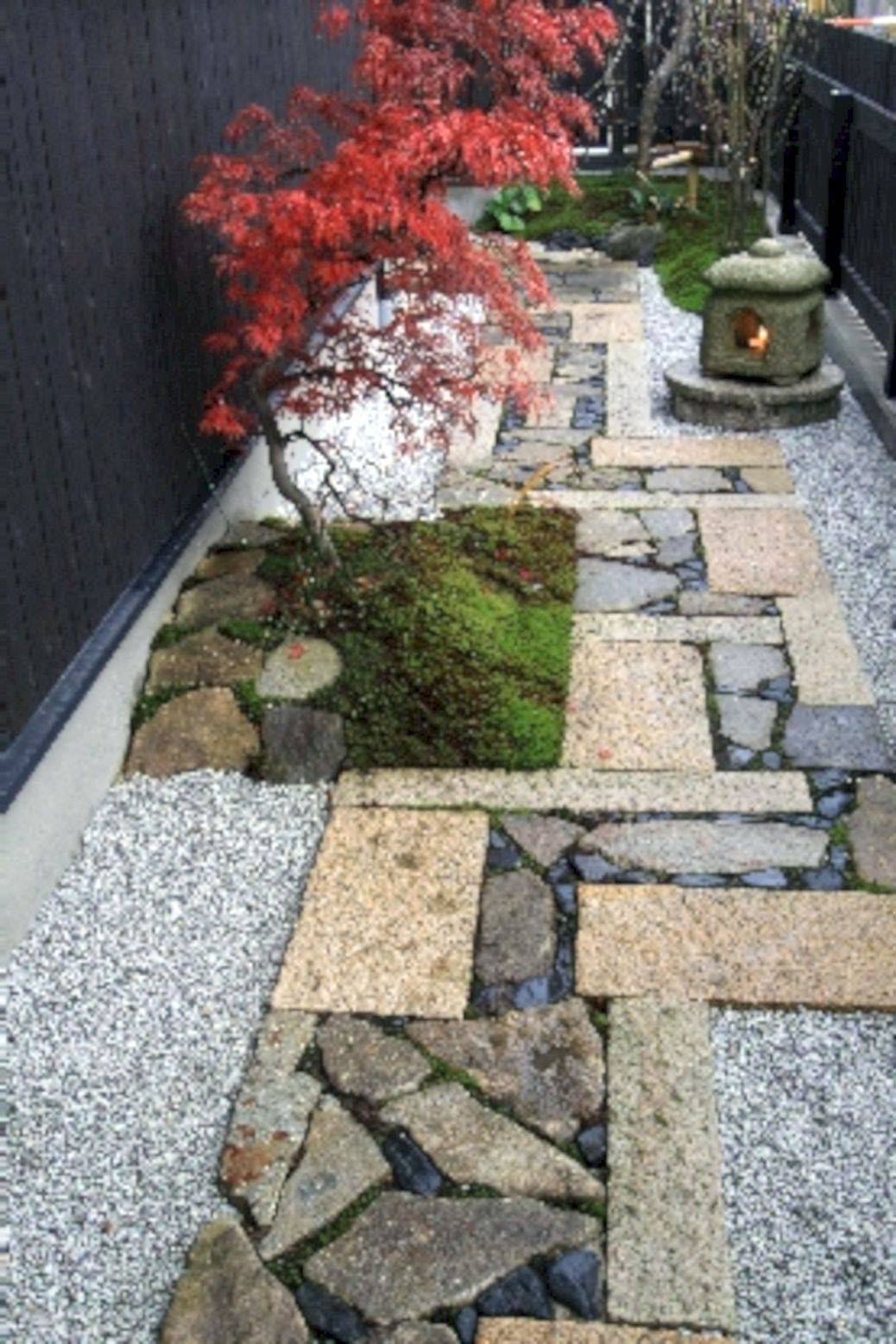 Comfy Simple Courtyard Gravels Style Ideas Budget Cortyard