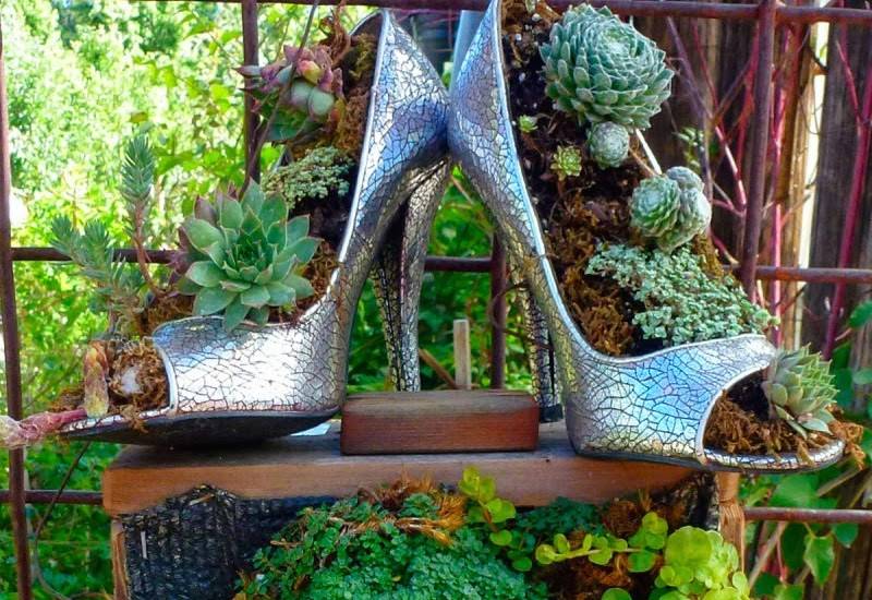 Recycled Materials Diy Garden
