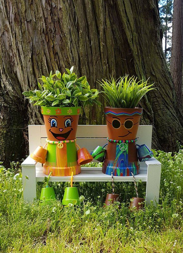 Flower Pot Person