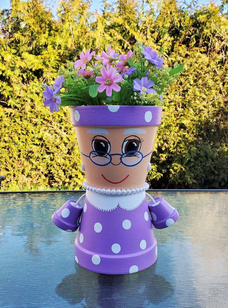 Garden Pots Ideas Clay Pot Crafts