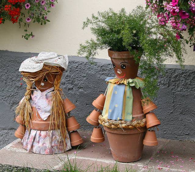 Broken Flower Pots