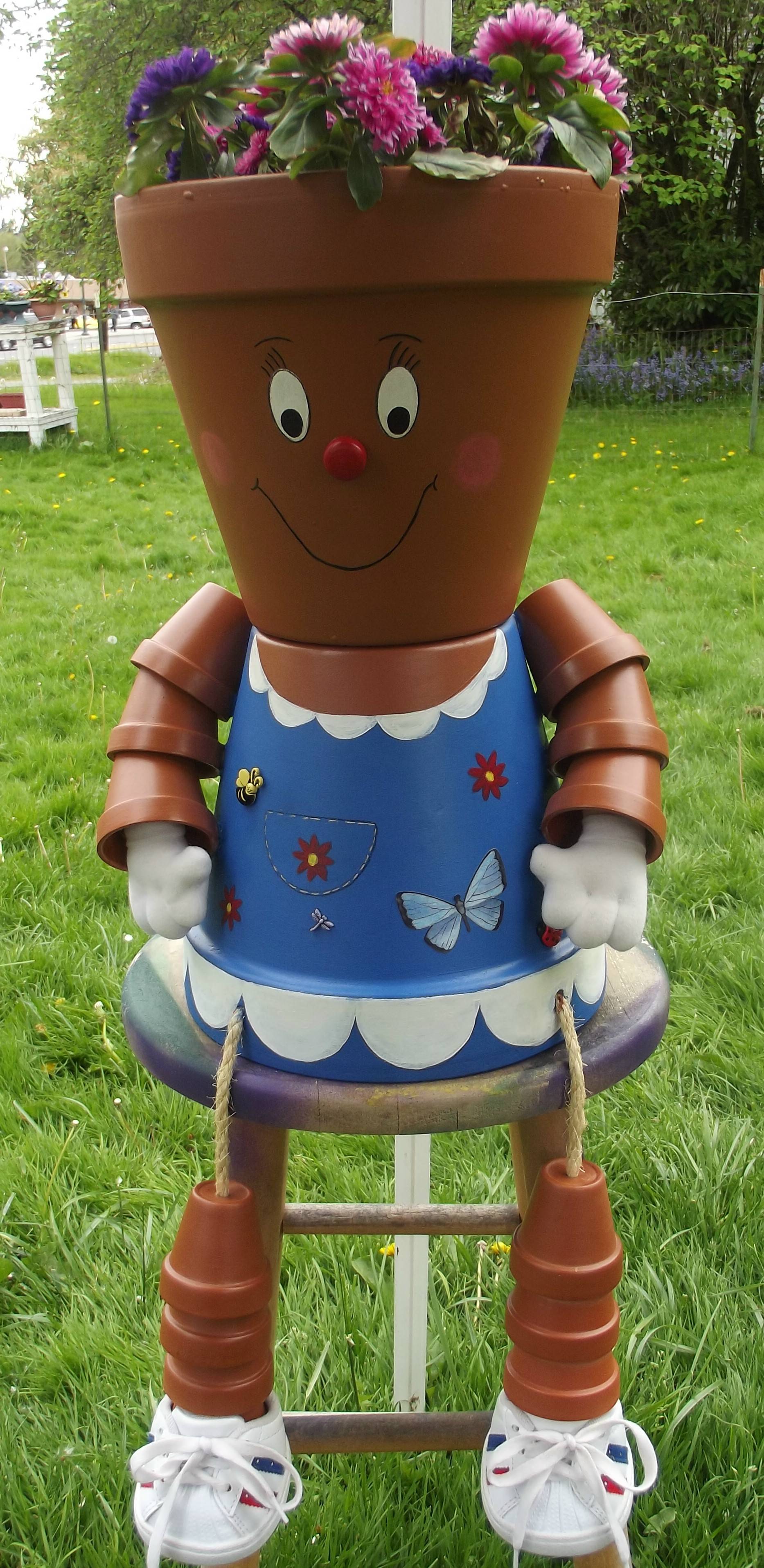 Garden Friends Flower Pot Peop