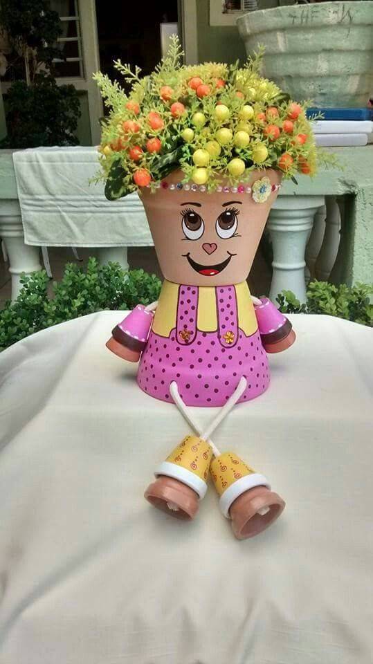 Amazing Diy Clay Pot People