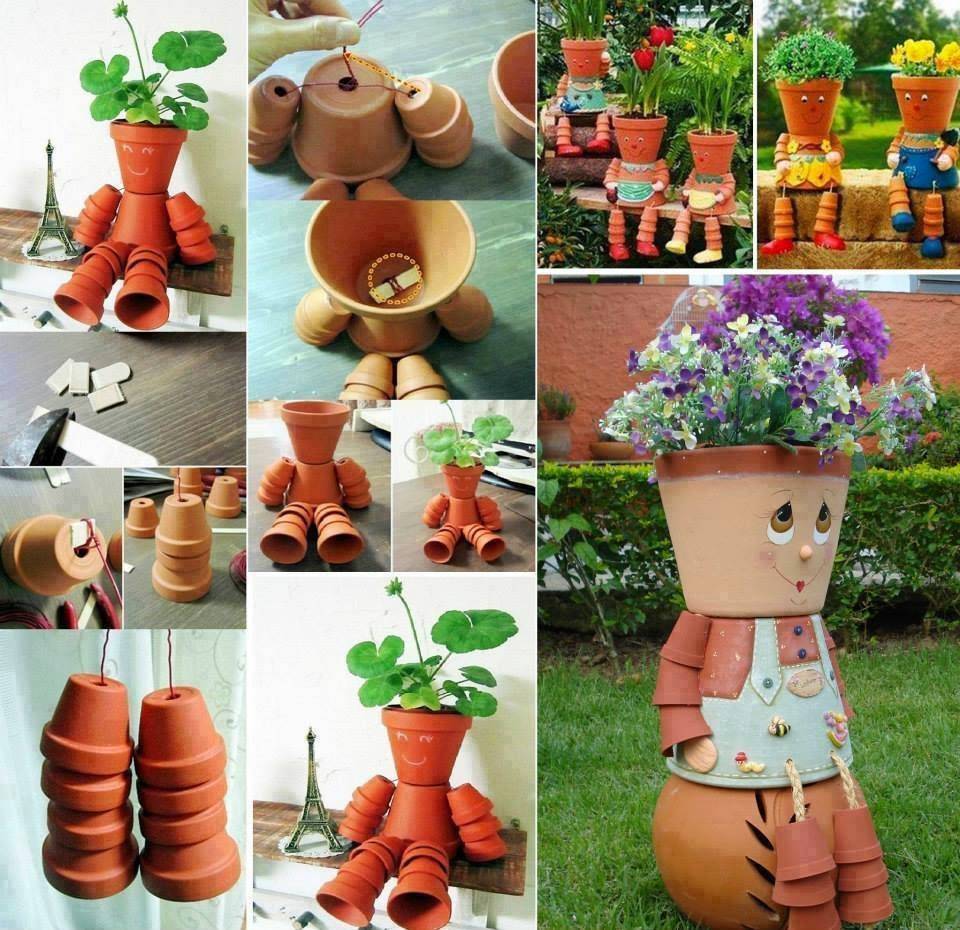 Amazing Diy Clay Pot People