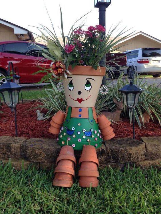 Wonderful Diy Clay Pot People