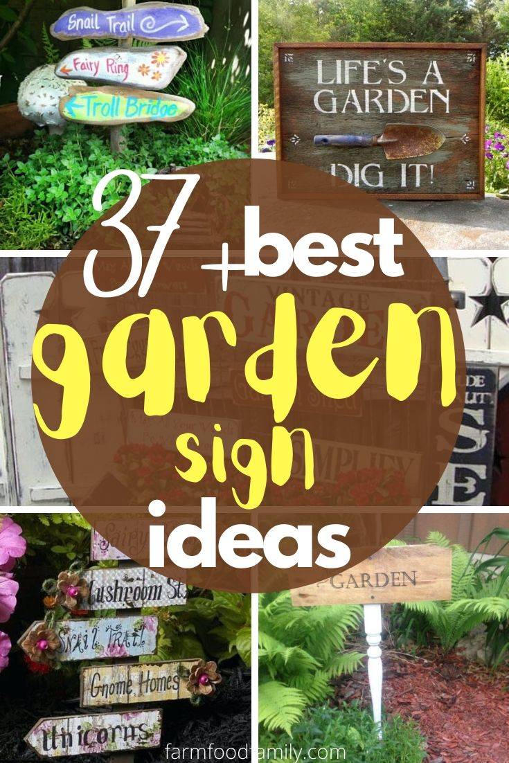 Creative Funny Garden Sign Ideas