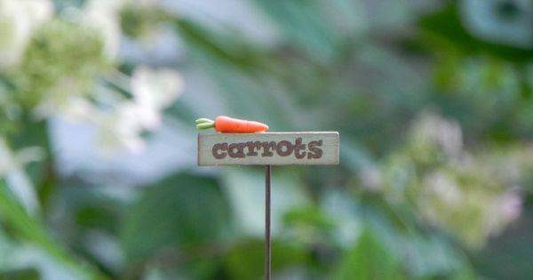 Wooden Carrot Easter Sign Decoration