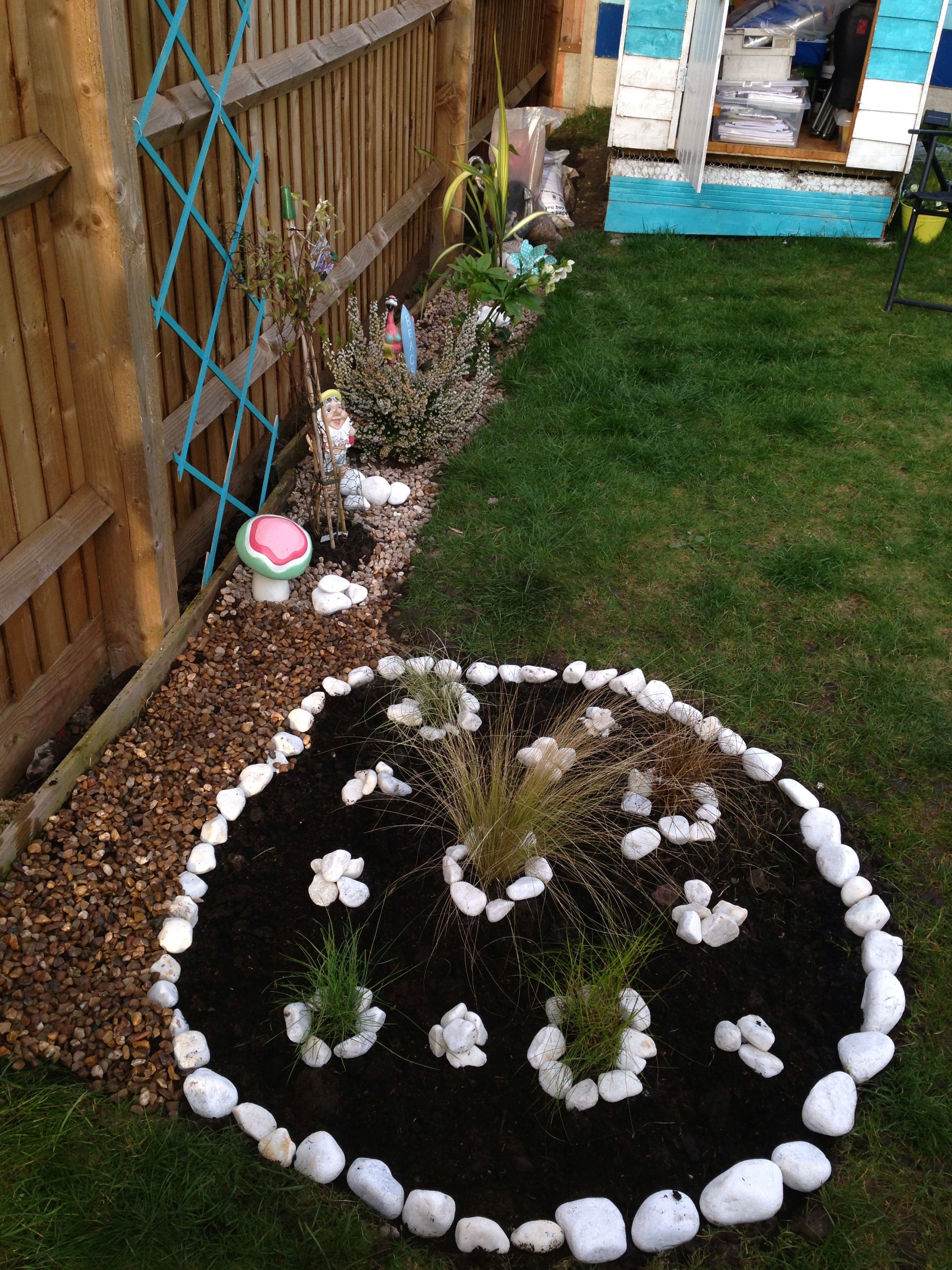Rock Edging Paths Ideas