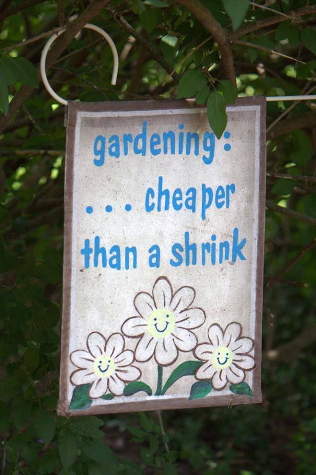All Garden Humor Sign Garden Marker Punny