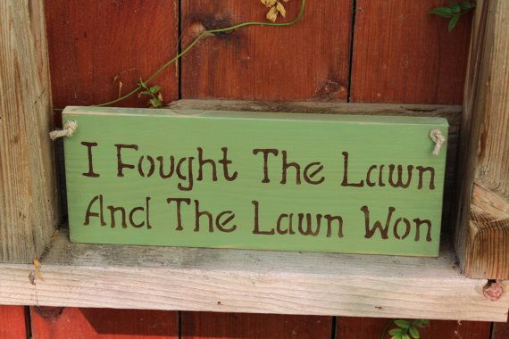 My Garden Funny Garden Signs