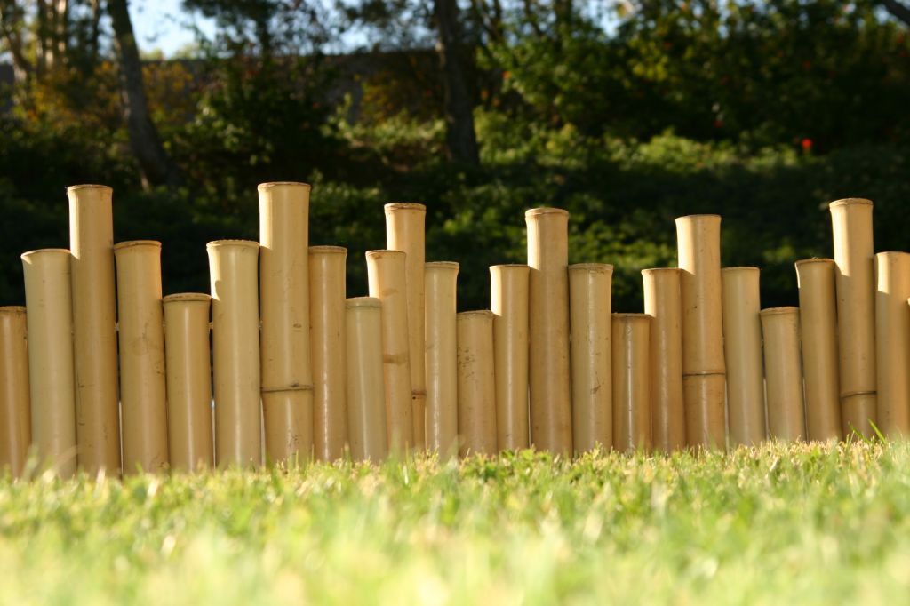 Bamboo Garden Edging Ideas