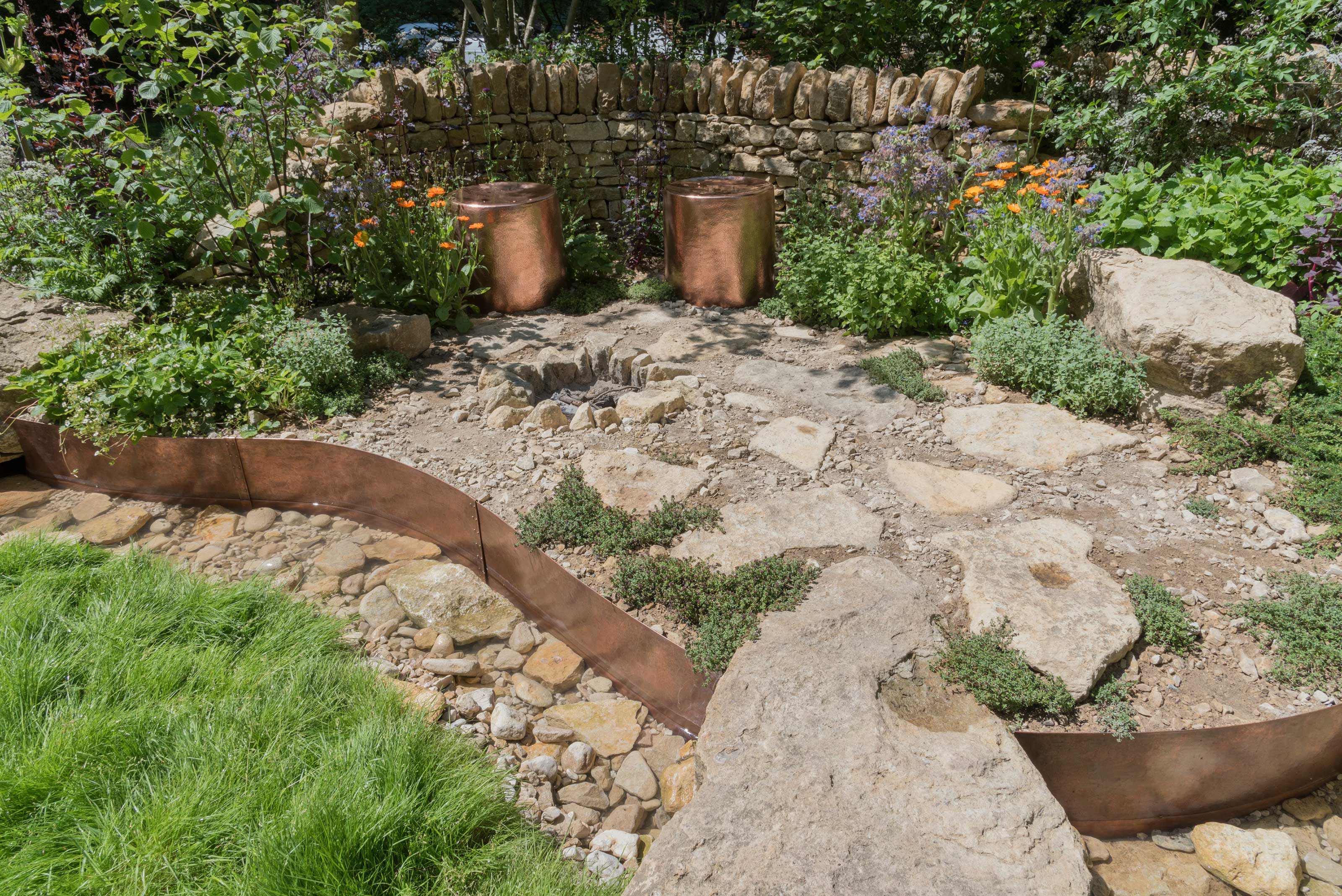 Metal Lawn Edging Steel Ld Corten