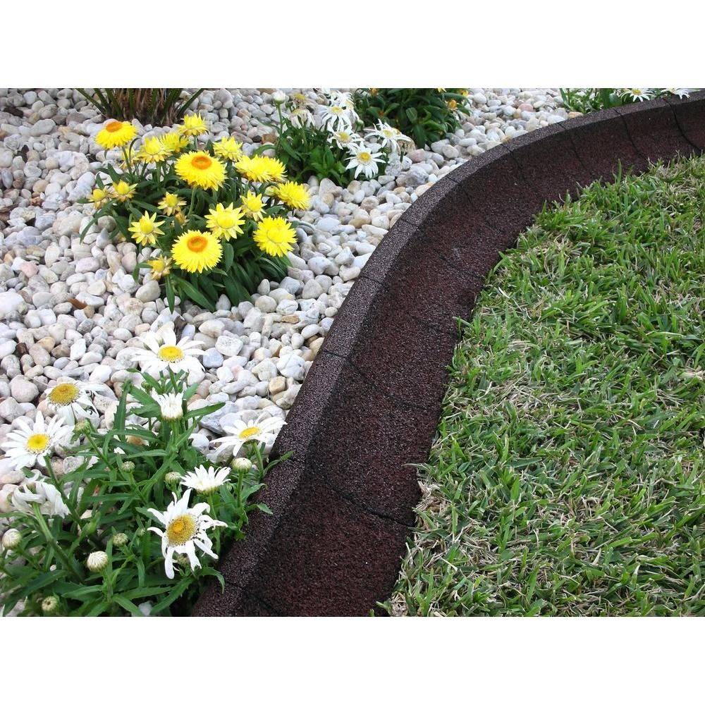 Curved Brick Garden Border