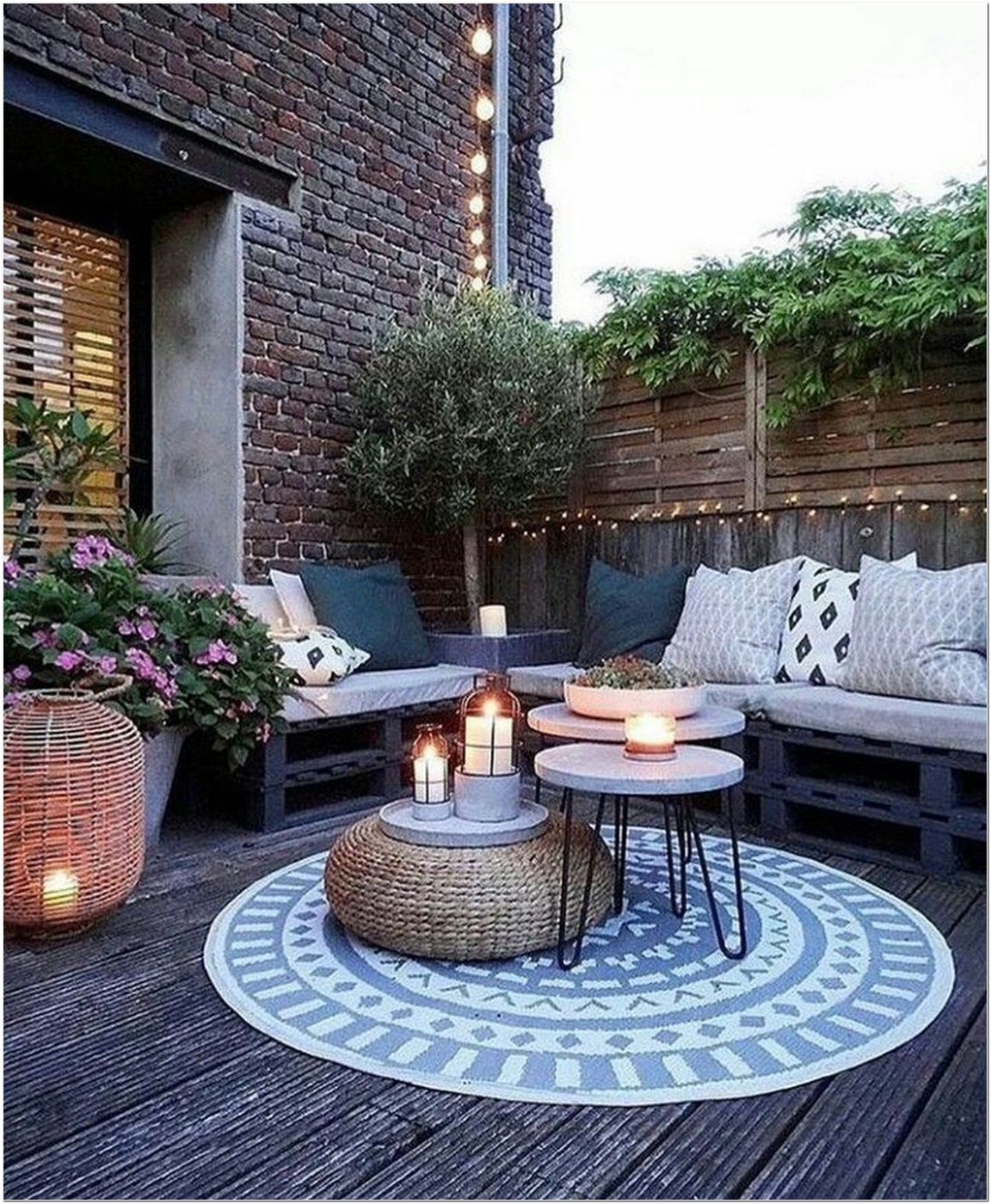 Cute Bohemian Garden Design Ideas