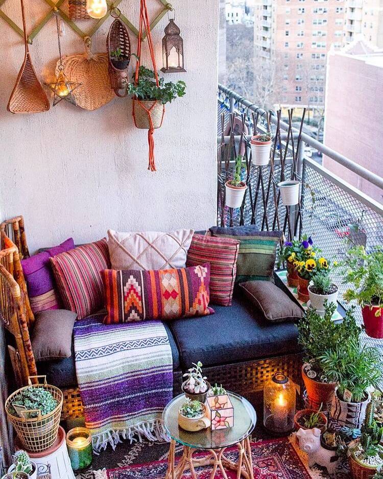 Modern Bohemian Garden Design Ideas